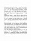 Research paper thumbnail of Reseña: "El discurso romano republicano: filosofía, palabra y poder en cicerón"