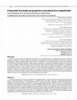 Research paper thumbnail of Local development from a sociocultural perspective of competitiveness Le développement local depuis une perspective socio culturelle de compétitivité