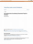 Research paper thumbnail of Interrogating Factors Encumbering e Government Projects in Zimbabwe