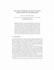 Research paper thumbnail of State space reduction of linear processes using control flow reconstruction