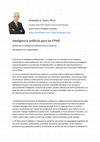 Research paper thumbnail of Inteligencia artificial para las PYME