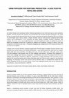 Research paper thumbnail of Urine fertilizer for vegetable production - a case study in Nepal and Ghana