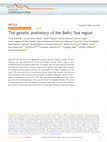 Research paper thumbnail of The genetic prehistory of the Baltic Sea region