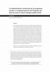 Research paper thumbnail of La implementación contenciosa de los programas sociales: el empadronamiento del Programa del Vaso de Leche en Villa El Salvador (2002-2010)