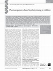 Research paper thumbnail of Pharmacogenetics-based warfarin dosing in children