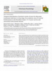 Research paper thumbnail of Temporal distribution of positive results of tests for detecting Leishmania infection in stray dogs of an endemic area of visceral leishmaniasis in the Brazilian tropics: A 13 years survey and association with human disease