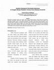 Research paper thumbnail of Analisis Eksistensi Pariwisata Indonesia di Tengah Situasi Pandemi Corona Virus Disease (Covid19)