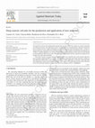 Research paper thumbnail of Deep eutectic solvents for the production and application of new materials