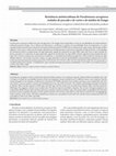 Research paper thumbnail of Resistência antimicrobiana de Pseudomonas aeruginosa isolados de pescado e de cortes e de miúdos de frango