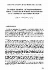 Research paper thumbnail of La cultura española y el regeneracionismo liberal : el discurso de Antonio Alcalá Galiano en la Universidad de Londres de 1828