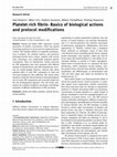 Research paper thumbnail of Platelet-rich fibrin: Basics of biological actions and protocol modifications