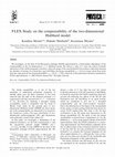 Research paper thumbnail of FLEX Study on the compressibility of the two-dimensional Hubbard model