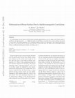 Research paper thumbnail of Deformation of Fermi surface due to antiferromagnetic correlation