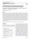 Research paper thumbnail of Combining collagen extraction with mineral Zn isotope analyses from a single sample for robust palaeoecological investigations