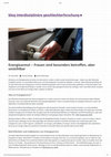 Research paper thumbnail of Energiearmut – Frauen sind besonders betroffen, aber unsichtbar