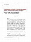 Research paper thumbnail of O pensamento descolonial e o modelo de cidadania do novo constitucionalismo latino-americano