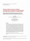 Research paper thumbnail of Clínicas de direitos humanos no Brasil: um estudo sobre seu processo de implementação e funcionamento na prática e no ensino jurídico