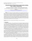 Research paper thumbnail of Characterization of South African waste foundry molding sand : metallic contaminants