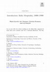 Research paper thumbnail of Introduction: Baltic Hospitality, 1000-1900