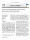 Research paper thumbnail of Analysis of polybrominated diphenyl ethers in atmospheric deposition and snow samples by solid-phase disk extraction