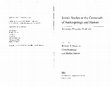 Research paper thumbnail of Jewish Culture and Contexts