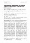 Research paper thumbnail of Las derechas neopatriotas en América Latina: contestación al orden liberal internacional