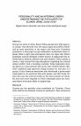 Research paper thumbnail of Personalidad y Un Enemigo Interno: Entendiendo La Popularidad De Álvaro Uribe, 2002-2010