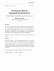 Research paper thumbnail of Letras mexicanas libanesas: Bosquejando el cedro americano