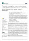 Research paper thumbnail of Development of Histologically Verified Thyroid Diseases in Women Operated for Breast Cancer: A Review of the Literature and a Case Series