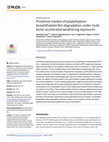 Research paper thumbnail of Predictive models of poly(ethylene-terephthalate) film degradation under multi-factor accelerated weathering exposures