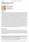 Research paper thumbnail of Greek and Anatolian. In Oxford Bibliographies in Classics. Ed. Ruth Scodel. New York: Oxford University Press, July 2022.