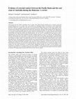 Research paper thumbnail of Evidence of external contact between the Pacific Basin and the east coast of Australia during the Holocene: A review