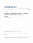 Research paper thumbnail of Habermas' communicative theory of action and the internet marketing communication effectiveness: The case of direct e-mail vs. banner advertisement