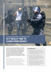 Research paper thumbnail of Security Preparedness in European Cities. Is it really time to learn from Israel