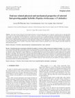 Research paper thumbnail of End-use related physical and mechanical properties of selected fast-growing poplar hybrids (Populus trichocarpa × P. deltoides)