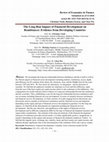 Research paper thumbnail of The Long-Run Impact of Financial Development on Remittances: Evidence from Developing Countries