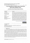 Research paper thumbnail of A novel algorithm for optimal sizing of stand-alone photovoltaic pumping systems