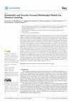 Research paper thumbnail of Sustainable and Security Focused Multimodal Models for Distance Learning