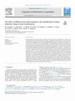 Research paper thumbnail of The effect of different time epoch settings on the classification of sheep behaviour using tri-axial accelerometry