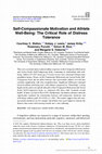 Research paper thumbnail of Self-Compassionate Motivation and Athlete Well-Being: The Critical Role of Distress Tolerance