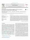 Research paper thumbnail of Determination of the antiradical properties of olive oils using an electrochemical method based on DPPH radical