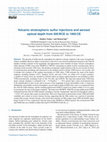 Research paper thumbnail of Volcanic stratospheric sulfur injections and aerosol optical depth from 500 BCE to 1900 CE