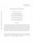 Research paper thumbnail of Supersymmetry and Inflation