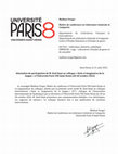 Research paper thumbnail of Attestation Colloque Syle et imaginaire de la langue