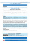 Research paper thumbnail of Modified Coronally Positioned Flap for Isolated Gingival Recession, Evaluated with Root Coverage Esthetic Score System