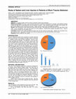 Research paper thumbnail of Study of Spleen and Liver Injuries in Patients of Blunt Trauma Abdomen