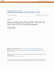 Research paper thumbnail of Review of \u3ci\u3eBeyond the American Pale: The Irish in the West, 1845-1910\u3c/i\u3e by David M. Emmons