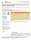 Research paper thumbnail of Religiosity, Biological Markers and Health-Related Quality of Life in Patients with Hypertension