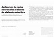 Research paper thumbnail of Aplicación de redes neuronales al diseño de vivienda colectiva. Procesos generativos de combinatoria y automatización mediante inteligencia artificial = Application of neural networks to the design of collective housing