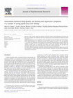 Research paper thumbnail of Associations between sleep quality and anxiety and depression symptoms in a sample of young adult twins and siblings